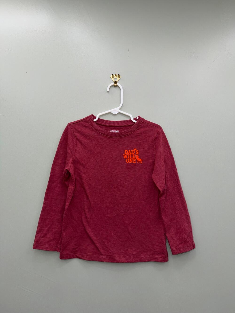 Garanimals Dad's Wild One Long Sleeve Graphic Tee Toddler Boys 4T